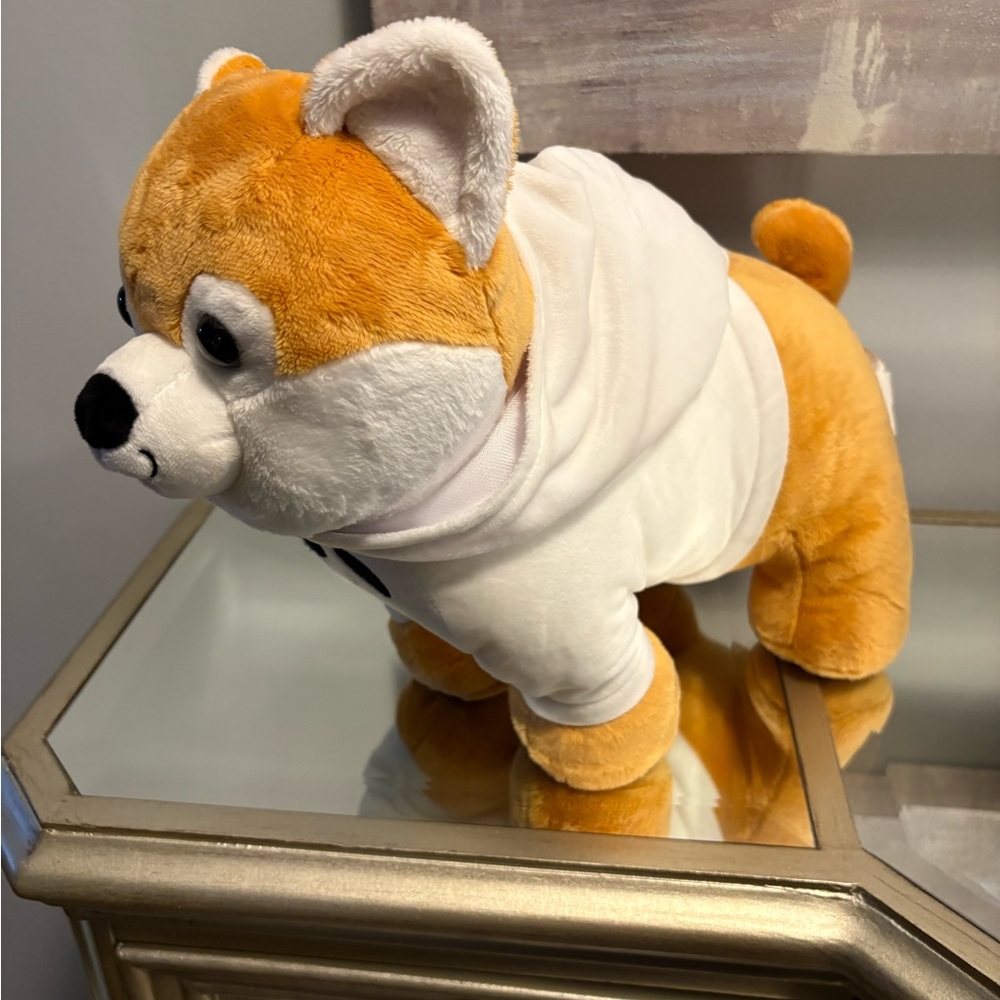 Large Miniso puppy plush toy new with tags